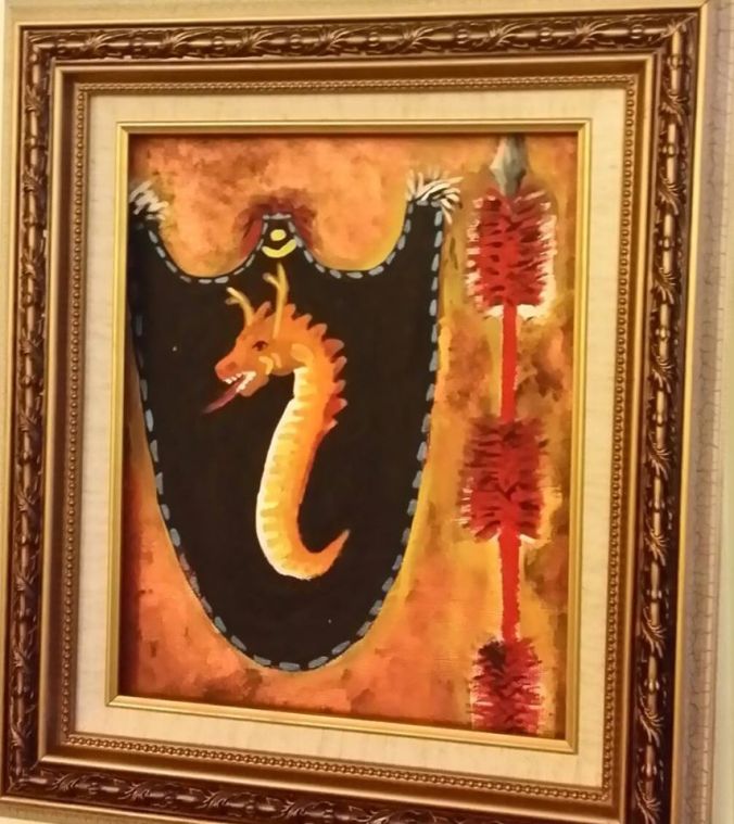 ManipuriWarrior_PaintingbyMonicaIngudam