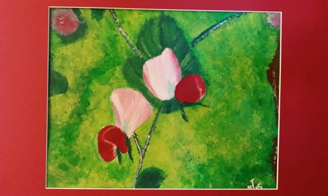 SweetPea_PaintingbyMonicaIngudam