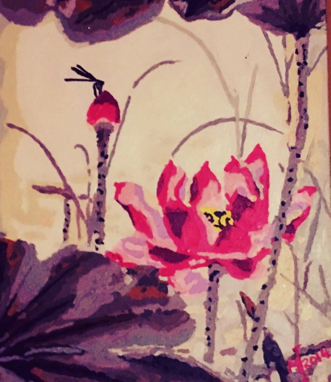 Acrylic painting by Monica Ingudam